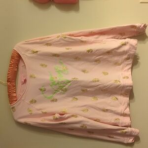 "Sunny Days" pinapple print sweatshirt